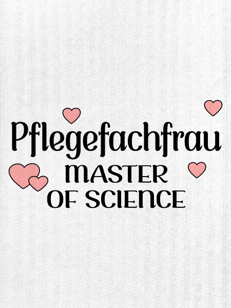 MASTERSTUDIUM PFLEGE - PFLEGEFACHFRAU