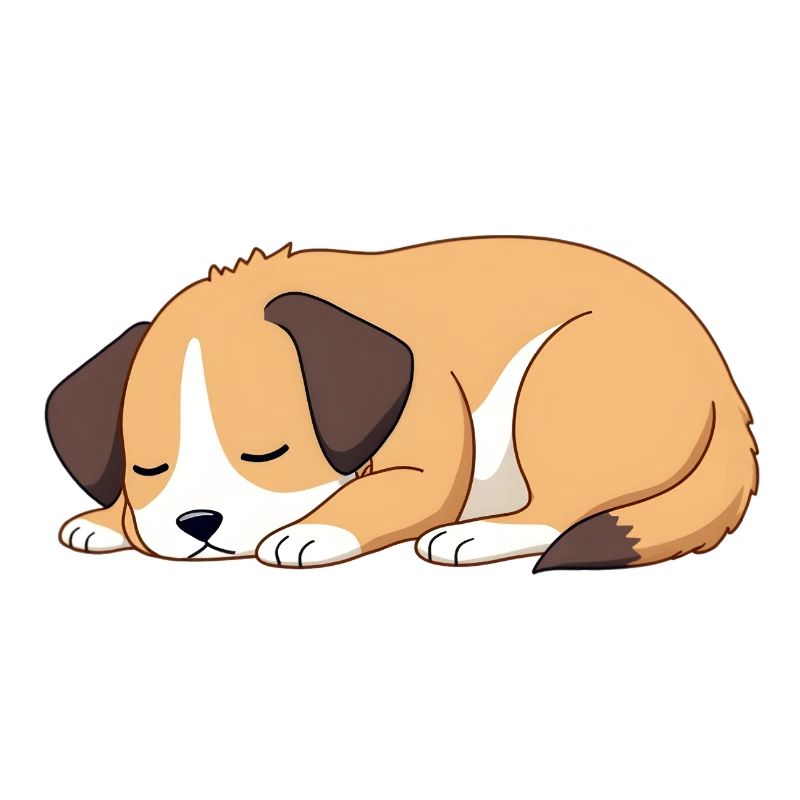 sleeping dog