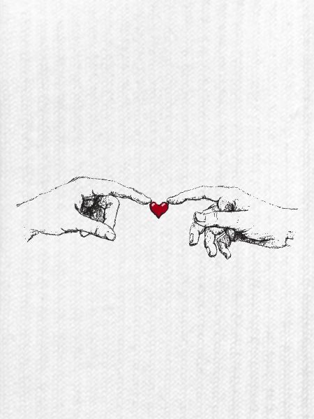 Connecting hands