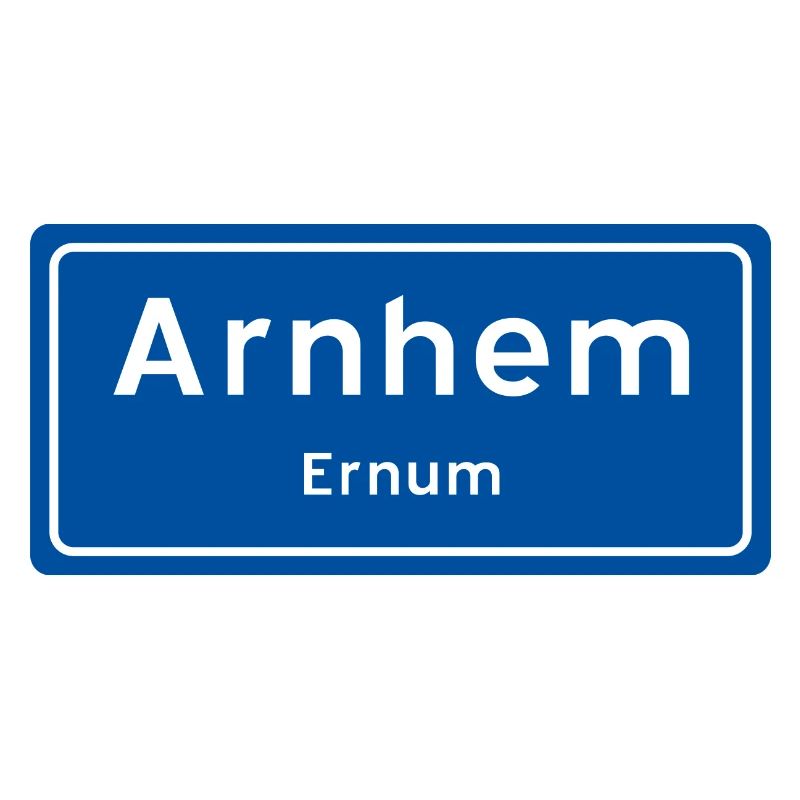Panneau du nom de lieu d’Arnhem