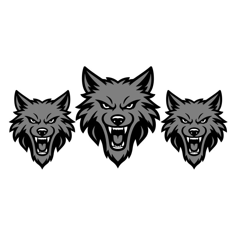 Meute d’équipe de loups
