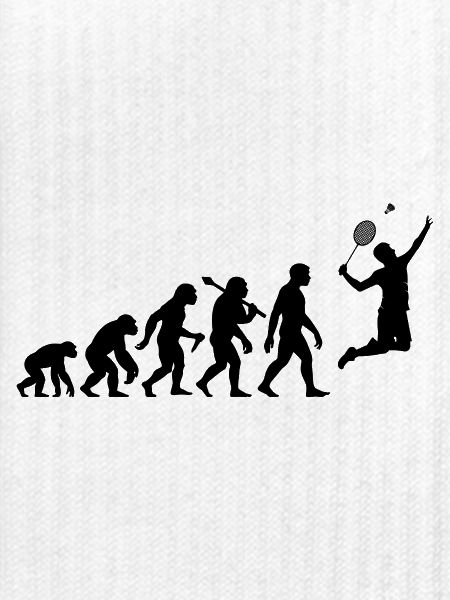 Badminton Evolution Badmintonspieler Smash