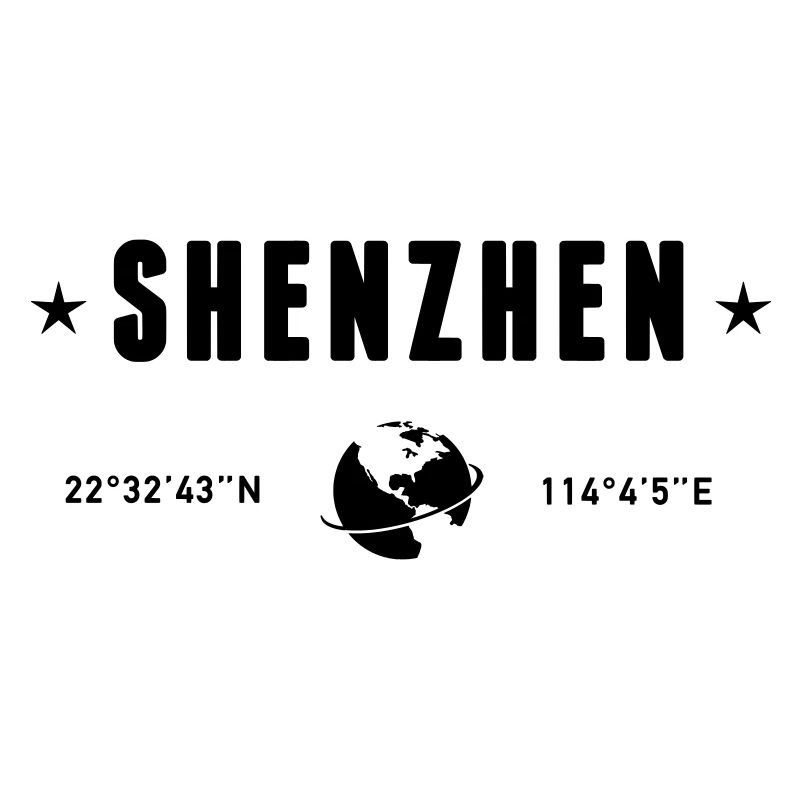 Shenzhen China Coordinates Planet Earth
