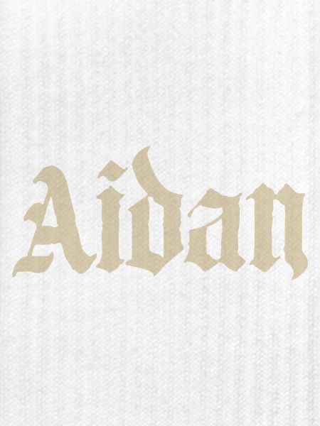 Aidan Gothic Name Design