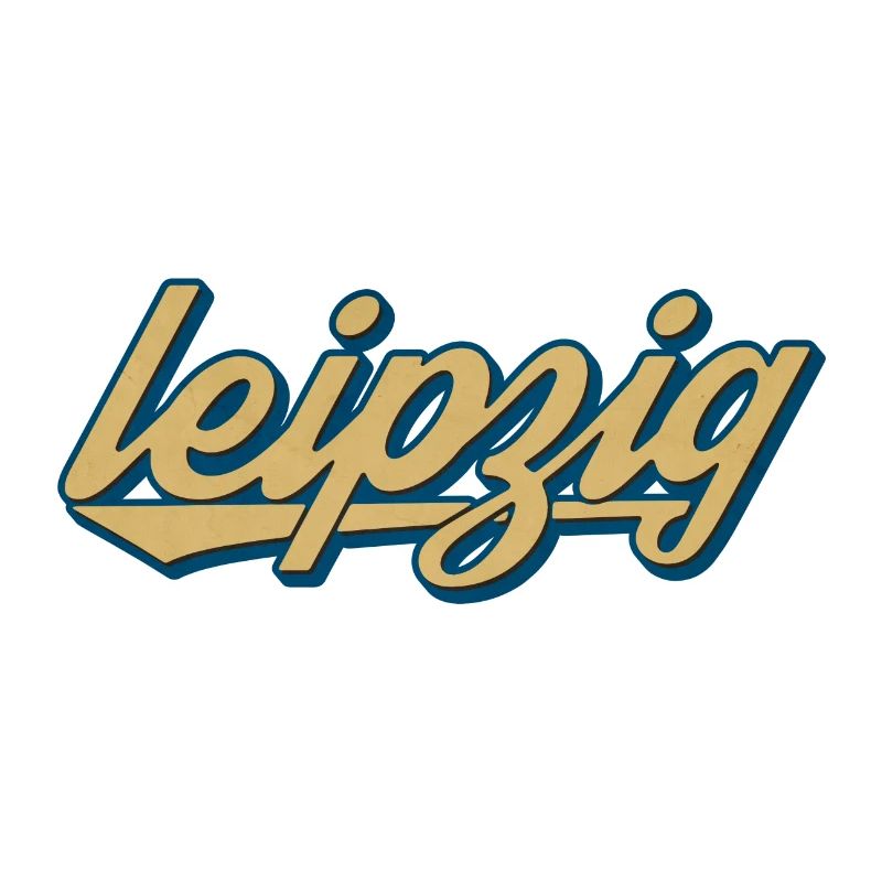 Leipzig Retro Script – Vintage City Logo
