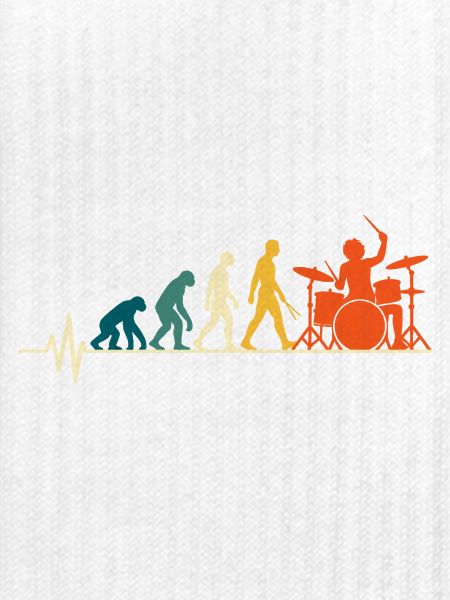 Schlagzeug Evolution – Drummer Herzschlag