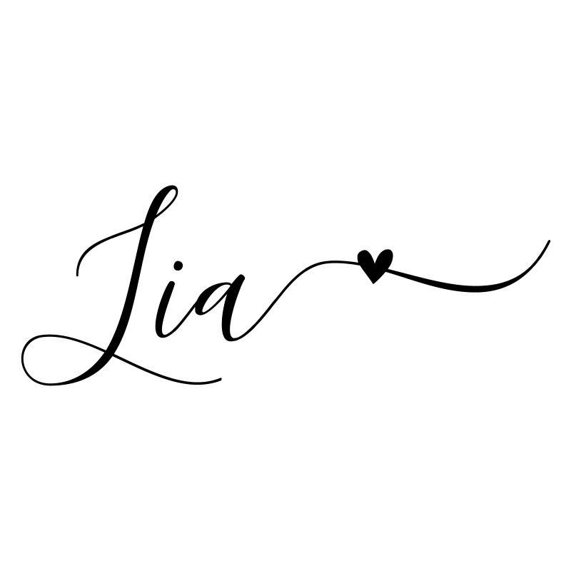 Lia Name First Name Decorative