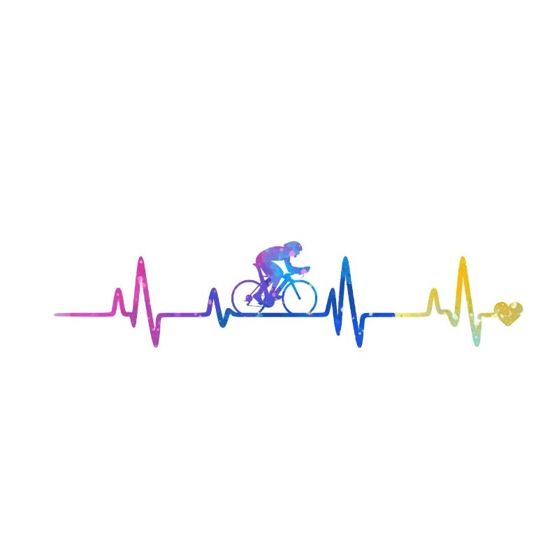 Heartbeat Cyclist Gradient