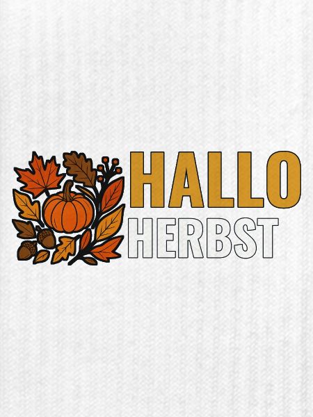 Herbst mit Blättern.