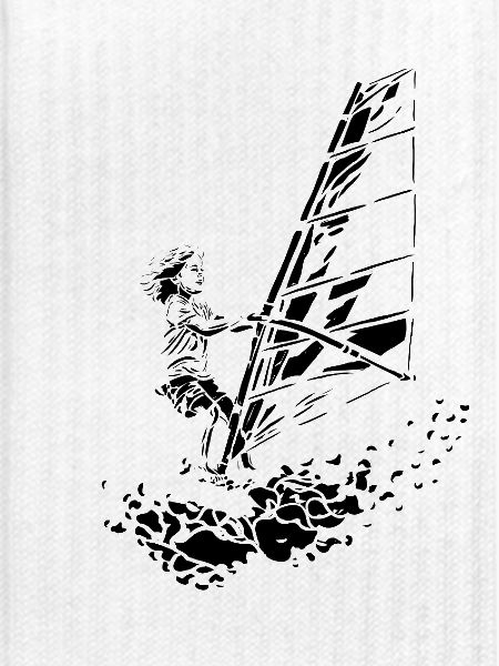 Windsurfer-Kind