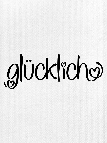 glücklich