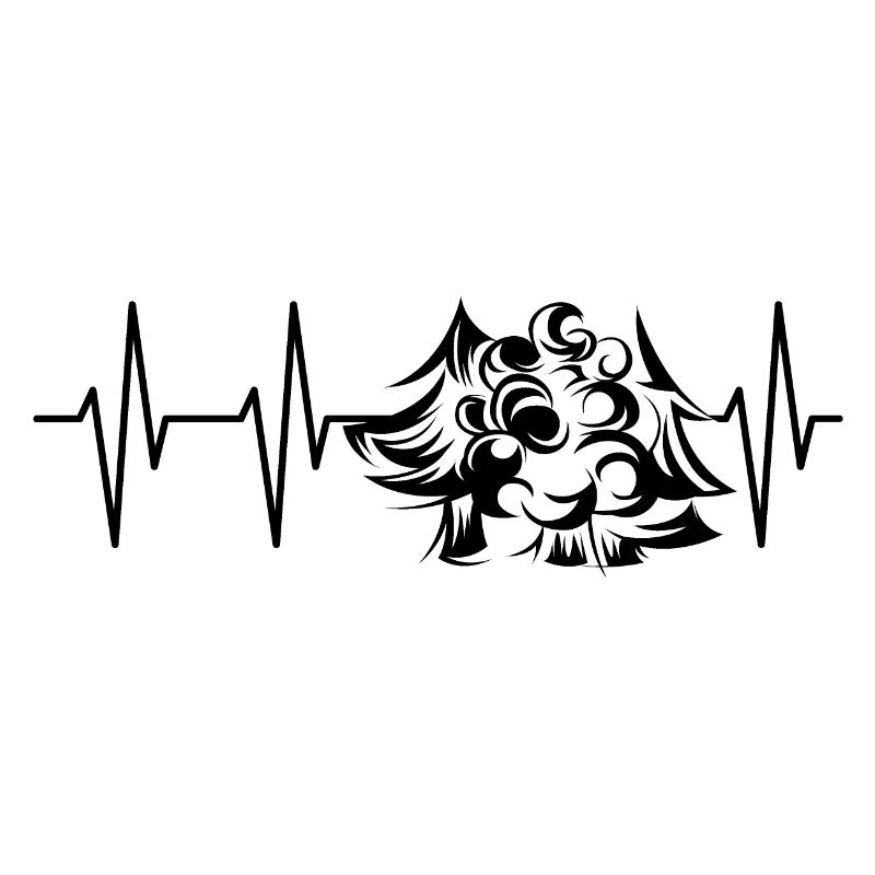 heartbeat, forest, trees, icon, forests, pulse, tree