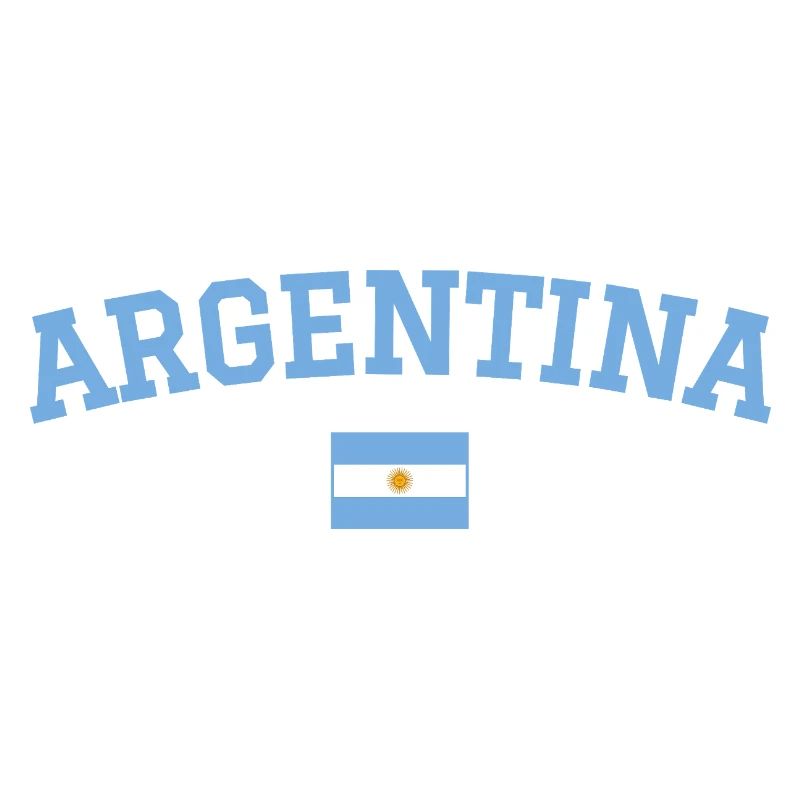 Design du drapeau argentin bleu