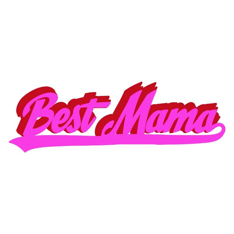 Best Mama Retro Bold Typography