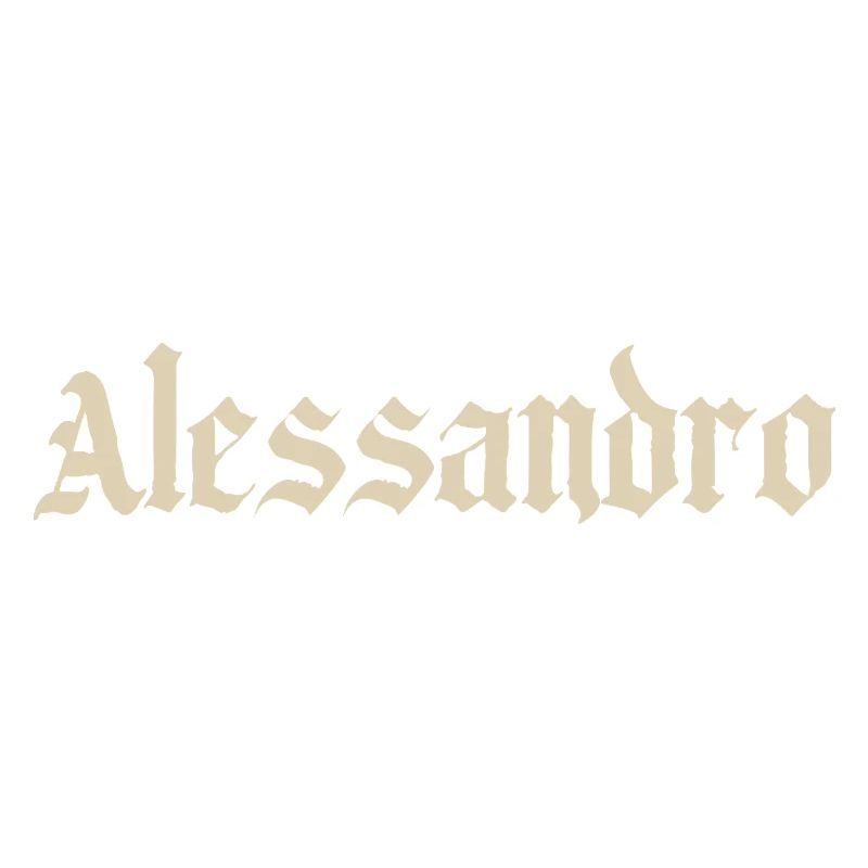 Alessandro Gothic Script