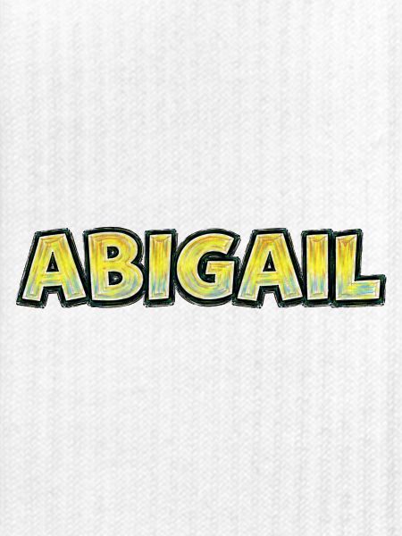 Abigail – Handgezeichnete Typografie