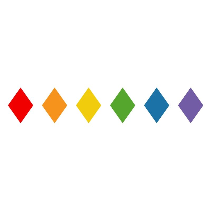 Rainbow Rhombus