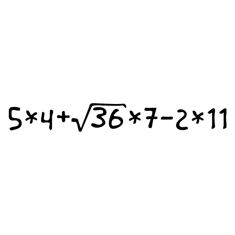 40th birthday - a mathematical task...