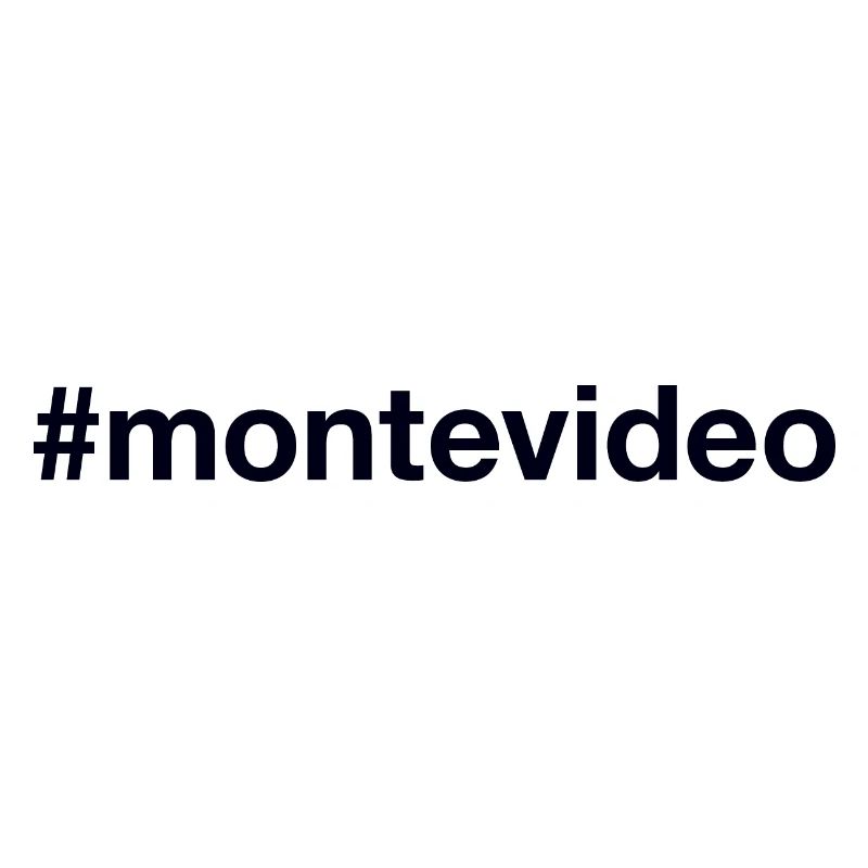 MONTEVIDEO Hashtag