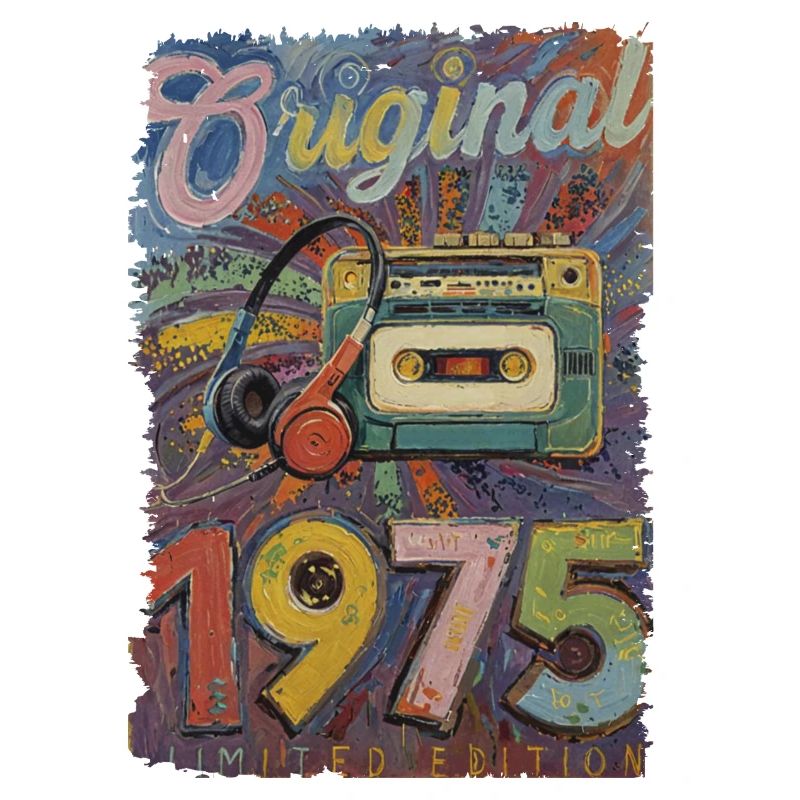 Original 1975 Retro Player Graffiti Painted Painter