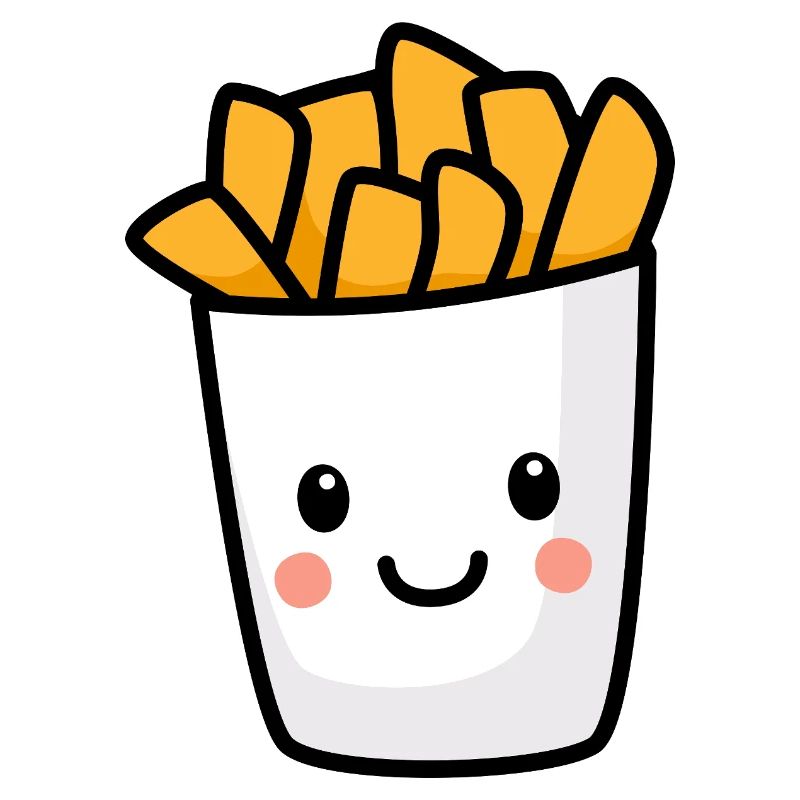 Frites de kawaï