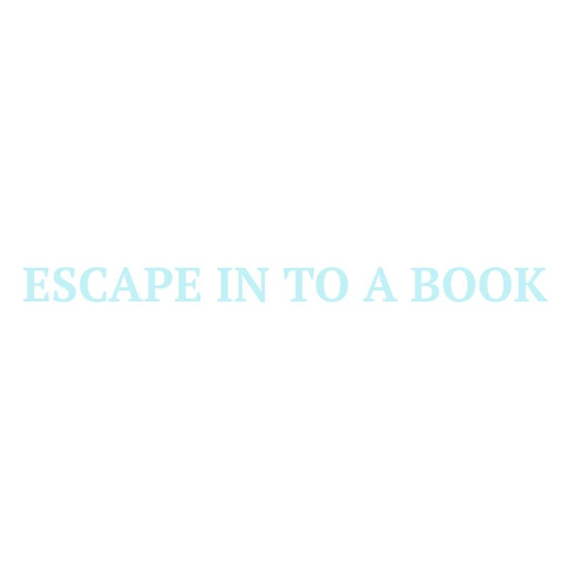 Entfliehen Sie in ein Buch - Eisblaues Statement