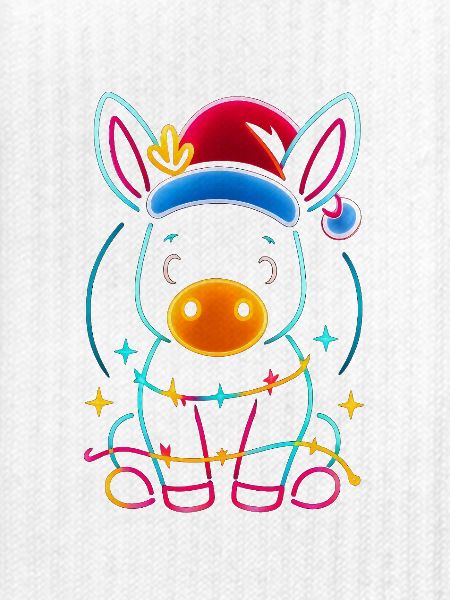 Donkey Elf Christmas Funny Gift