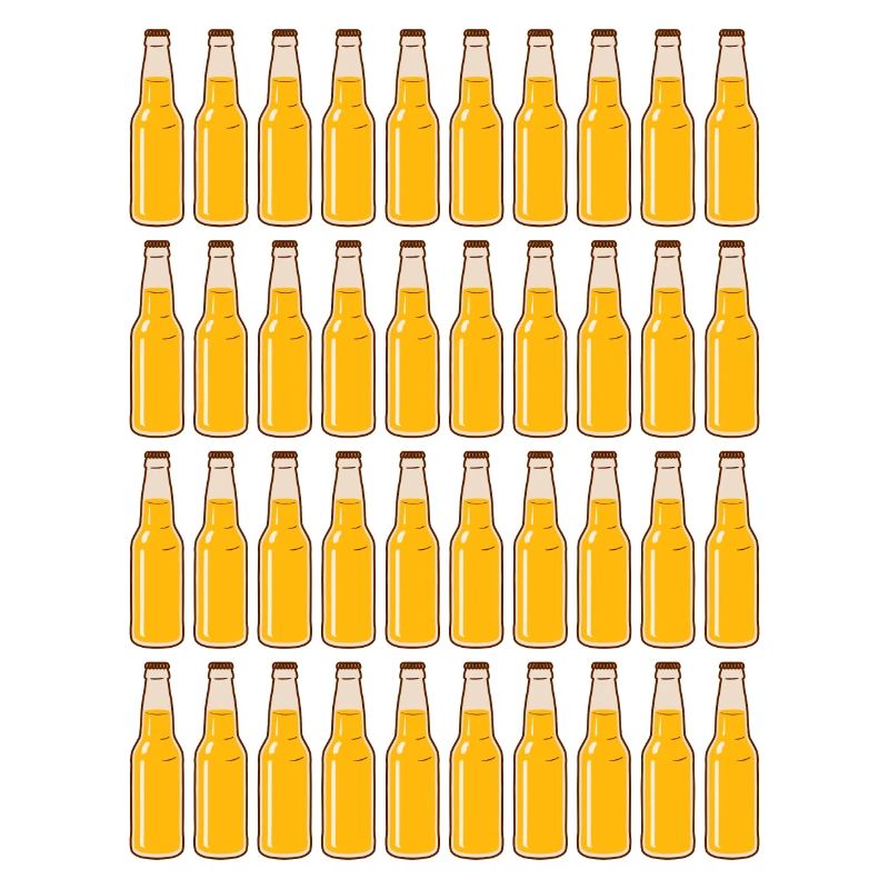 40. Geburtstag Bierflaschen Bier Bierzig Vierzig