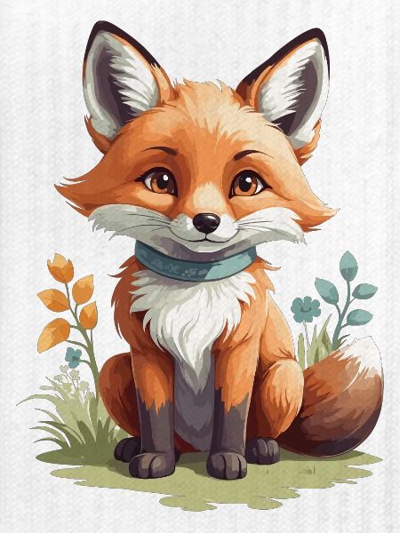 Süßer kleiner Fuchs