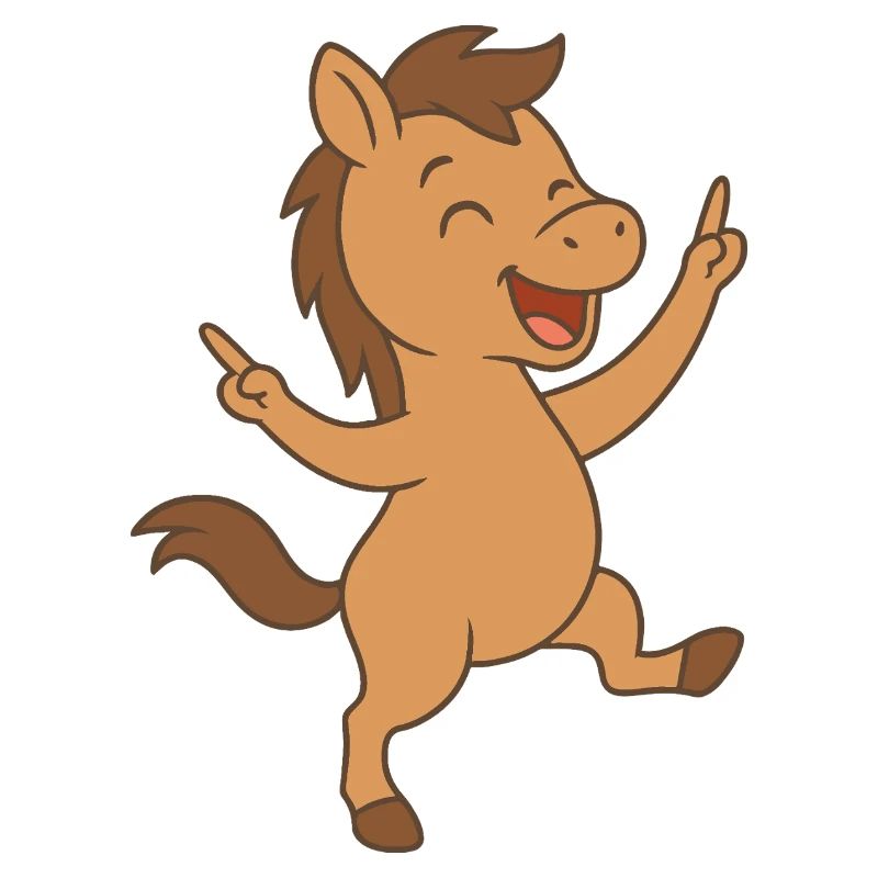 Dancing colt