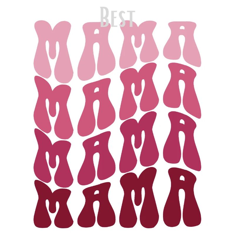 Best Mama Pattern Mosaic
