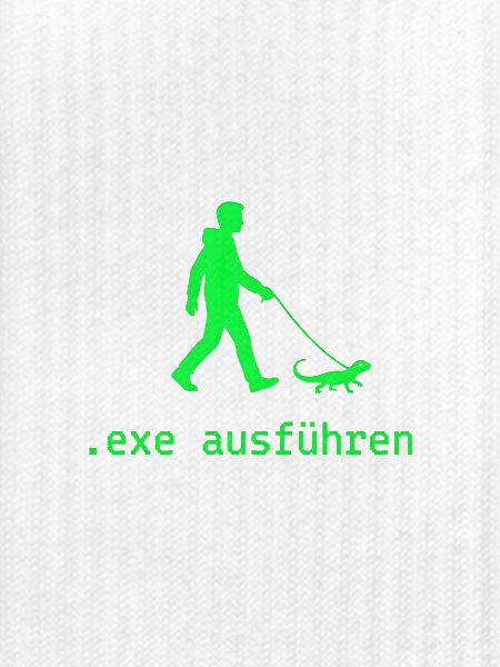 Exe Echse ausfuehren Admin Sysadmin Geschenk
