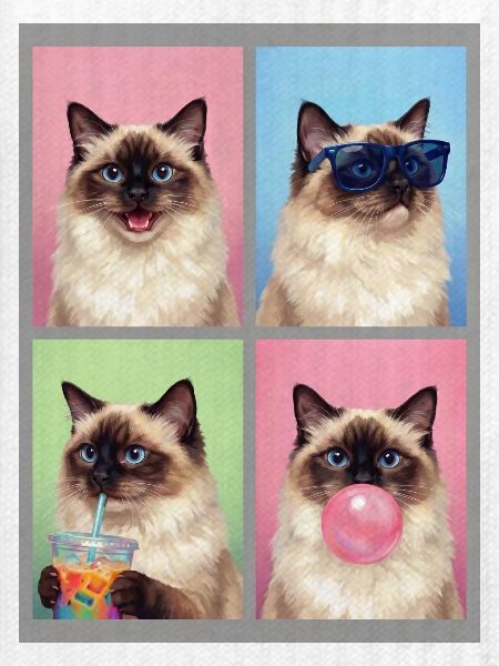 Katzen Ragdoll Katze