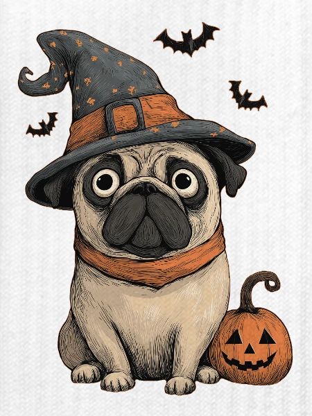 Mops Halloween