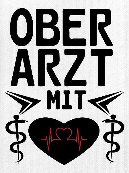 Oberarzt mit Herz Geschenk