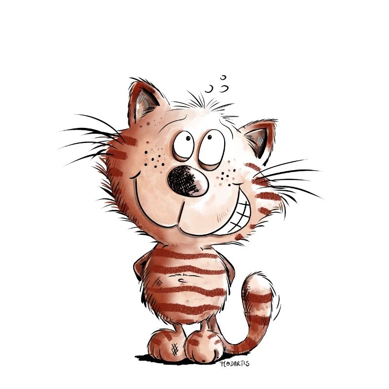 I do not cat I cat motif comic gift