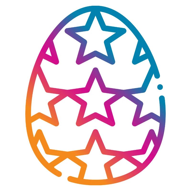 Colorful Easter Egg Easter