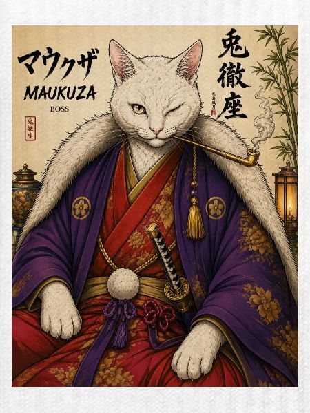 Maukuza Samurai Katze