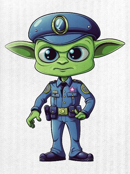 Polizei Alien