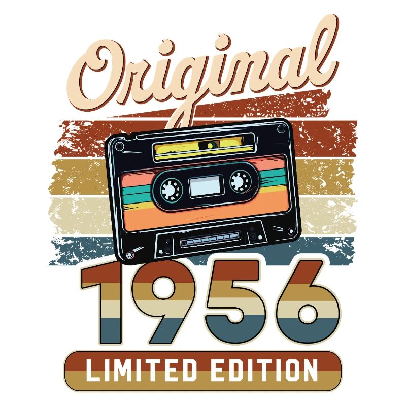 70. Geburtstag 70 Jahre Original 1956 Kassette