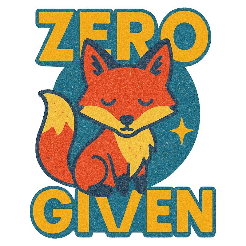 Zero Fox mit Logo
