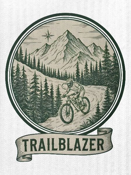 Trailblazer Mountainbiker Abzeichen