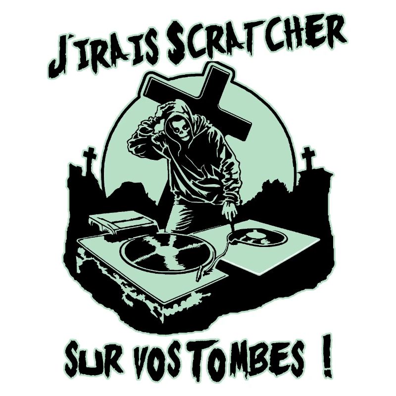 ICH WERDE AUF EURE GRÄBER KRATZEN!