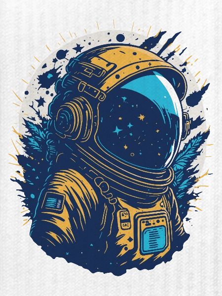 Sternenastronaut im Orbit