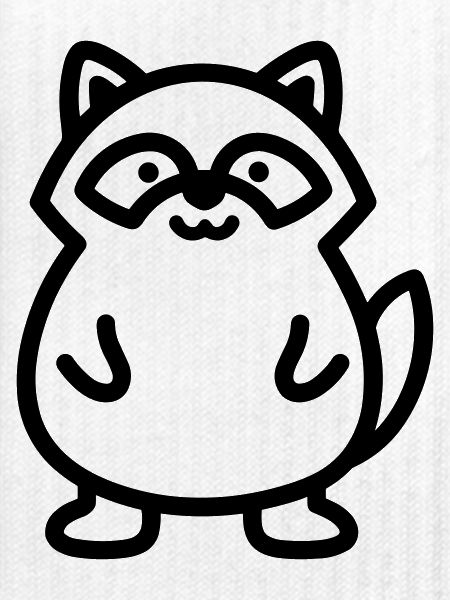 Waschbär