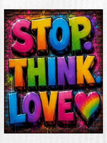 StopThinkLove - Motive