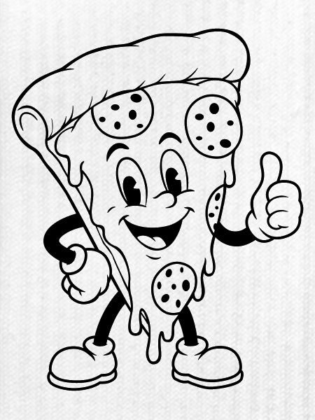 Retro Pizza