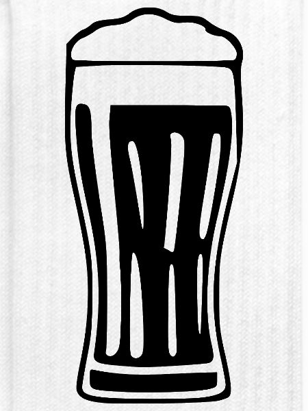 Glas Bier Bierglas Geschenk Biertrinker 