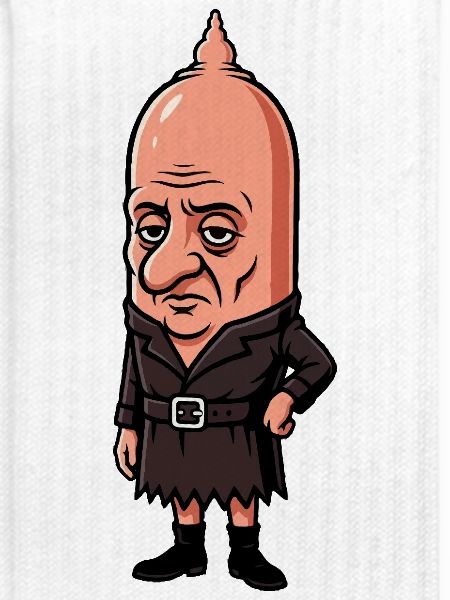 Hansworst-Karikatur