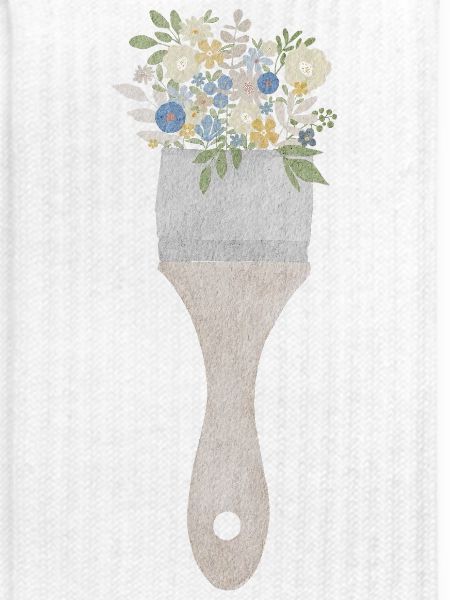 Pinsel-Blumenstrauß